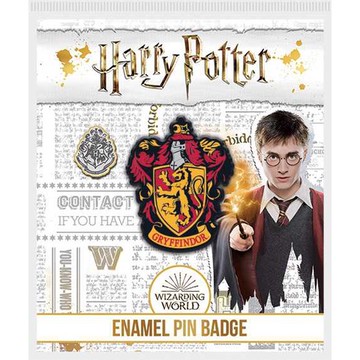 哈利波特 葛萊芬多學院圖騰 琺瑯胸針