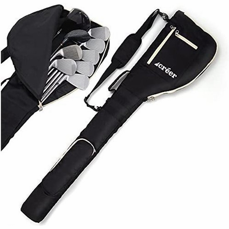 Cr Er ゴルフ練習用バック ゴルフ クラブケース 大容量 超軽量 8 10本収納可能 3ポケット付き ゴルフバッ 通販 Lineポイント最大0 5 Get Lineショッピング