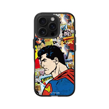 iPhone 16 Pro Clear 酷墨灰 - Superman - Superman-漫畫風