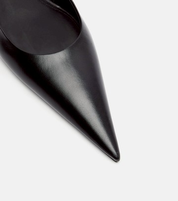 Victoria Beckham Leather slingback flats