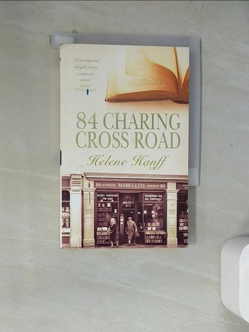 【書寶二手書T5／傳記_WRZ】84 Charing Cross Road_Helene Hanff