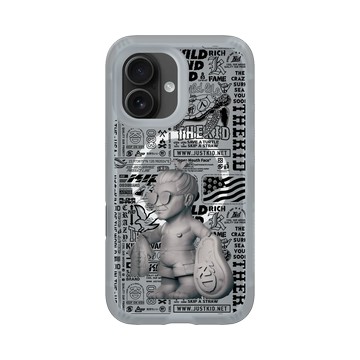 iPhone 16 AirX 流變灰 - KID - 野人公仔