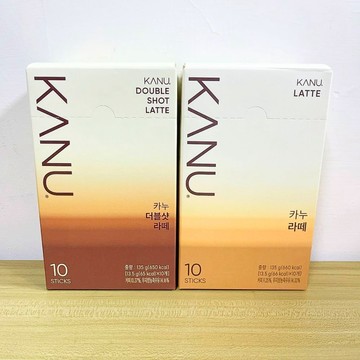 MAXIM KANU 漸層奶香雙倍拿鐵 原味拿鐵