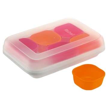 Richell 利其爾 離乳食分裝盒 顏色隨機  1組  25ml