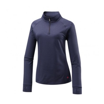 【Mountneer 山林 女 環保紗保暖上衣《丈青》】42P22/保暖長袖/保暖中層/登山