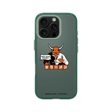 iPhone 16 Pro Clear 憂墨綠 - Paiheme Studio - Demon Ramen