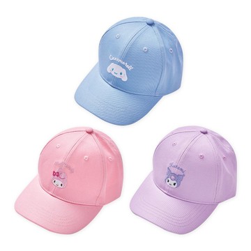 【ONEDER旺達】三麗鷗電繡童帽 大耳狗刺繡帽 酷洛米棒球帽