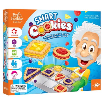 FoxMind 聰明餅乾  邏輯推理遊戲  燒腦2.0進化版  6歲以上  64道題目