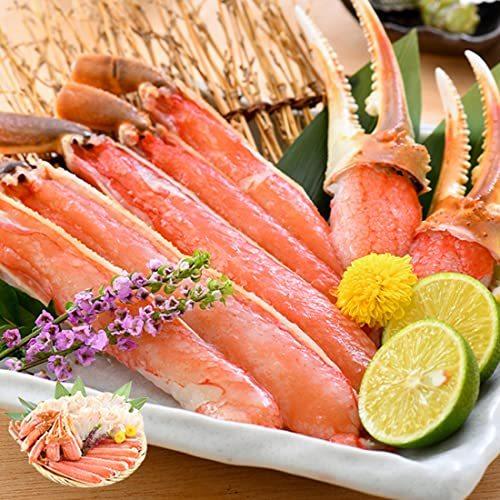 港ダイニングしおそう 父の日ギフト 生 ずわい蟹 カット済み 600g （総重量750g） 高鮮度 お刺身OK ズワイガニ ず?