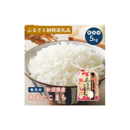 ふるさと納税 無洗米 令和5年産 あきたこまち 5kg 秋田県 男鹿市  秋田県男鹿市