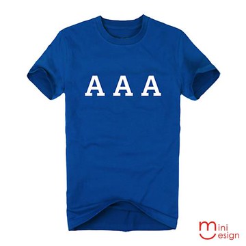 Minidesign-AAA潮流設計短T 五色