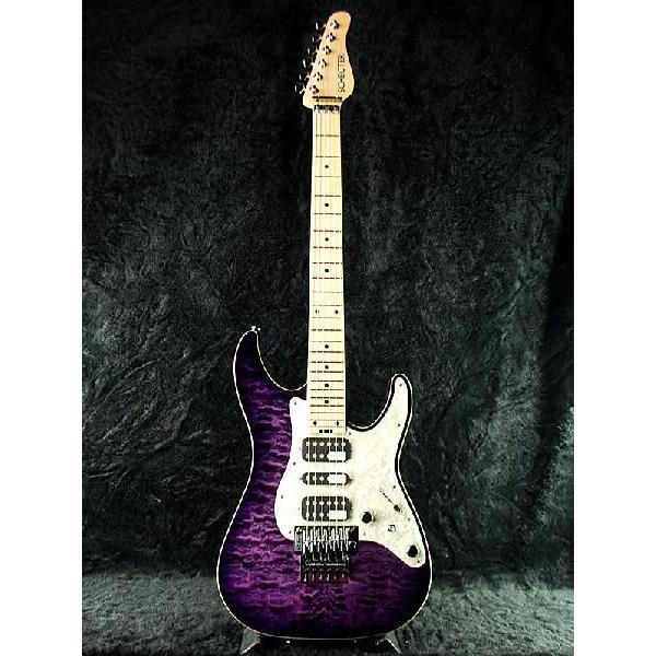 Schecter SD-DX-24 AS PRSB/M アッシュボディ パープル《エレキギター》 | LINEショッピング