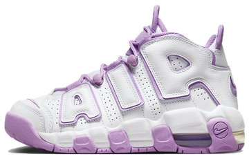 AIR MORE UPTEMPO GS WHITE RUSH FUCHSIA