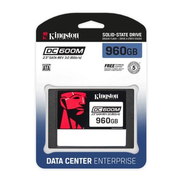 金士頓 Kingston DC600M 960G 2.5 SATA 3.0 SSD 企業級固態硬碟 SEDC600M/960G