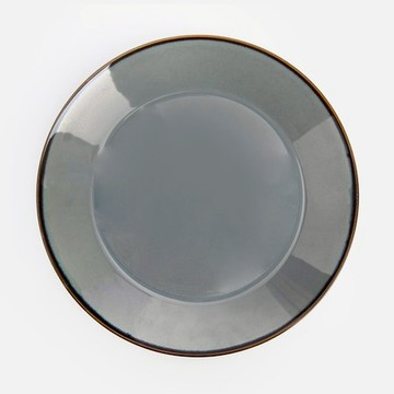 艾禮思輕量強化瓷深盤24cm 亮彩藍灰