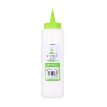 NAKAYA 日本 調料擠壓瓶 油瓶 綠色 6個  350ml  1組