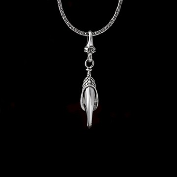 【JK銀飾】堅甲龍爪 / 925純銀【吊墜】