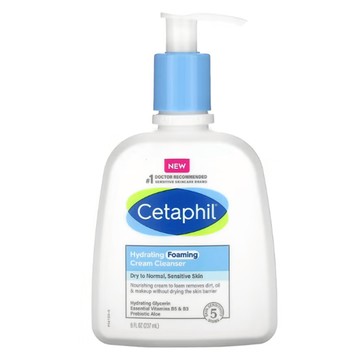 Cetaphil 舒特膚 全效泡泡潔膚乳 溫和清潔、深層滋潤、敏弱肌適用 洗卸合一  236ml  1瓶