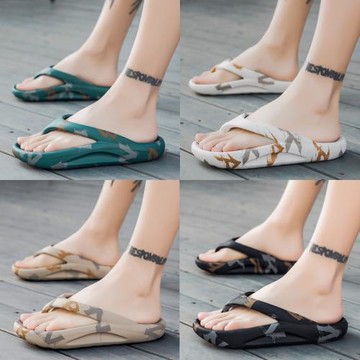 兒童椰子拖鞋外穿潮夏季踩屎感中大童男孩涼拖夾腳沙灘男童人字拖