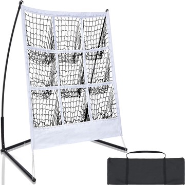 【全網低價 可打統編】棒球九宮格投球練習網投球好球區棒壘球投手單人訓練網九格目標網