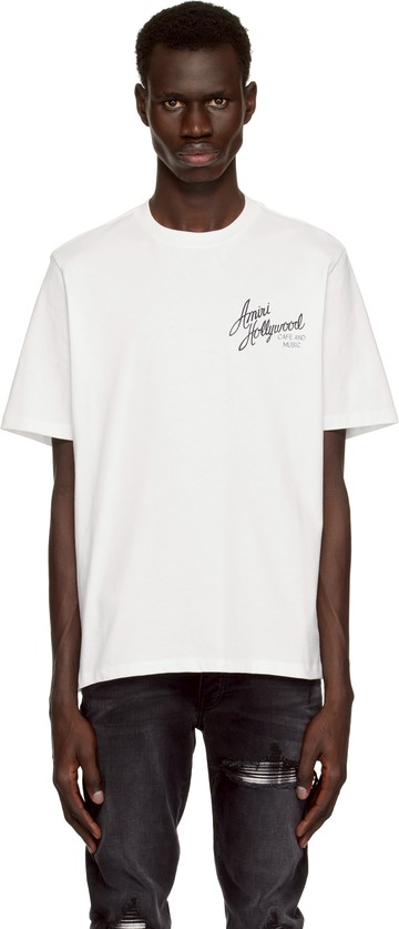 AMIRI 白色 Amiri Hollywood T 恤