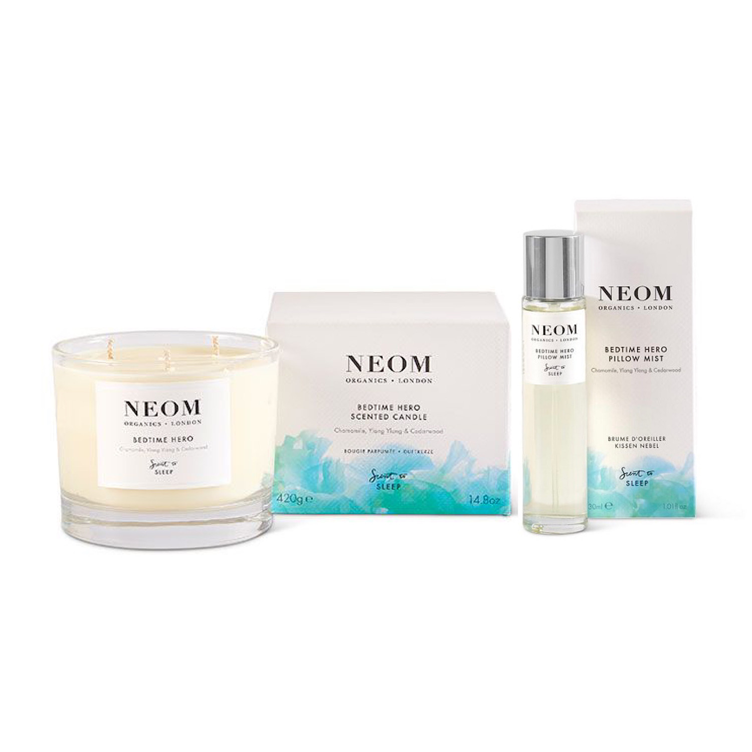 NEOM 靜心舒眠療癒香氛組