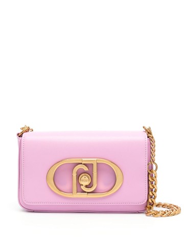 LIU JO - logo-plaque cross body bag - women - Polyester/Polyester/Polyurethane Resin - One Size - Purple