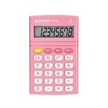 KINYO 繽紛彩漾護眼計算機 KPE-561-粉紅