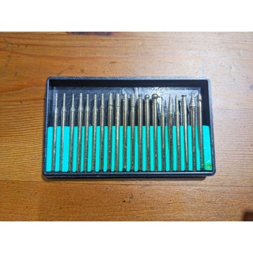 ≡MACHINE BULL≡ 金鋼砂磨針20/ 30支 綜合盒裝 柄3mm 研磨 鑽孔 修邊 電磨 玉石