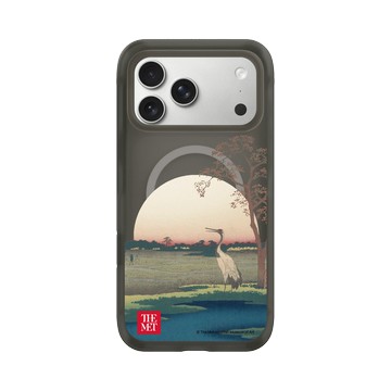 iPhone 17 Pro Max AirX 本質黑 - The MET - 歌川廣重《名所江戶百景 蓑輪金杉三河島》