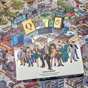 Quatro City, Puzzle Quest, Jigsaw Puzzle, Interactive Storyt
