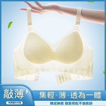 台灣出貨 32-40碼A-C杯無鋼圈內衣 夏季無痕果凍內衣 涼感內衣 透氣內衣 收副乳內衣 調整型內衣 集中內衣 女內衣