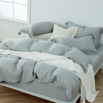 AnD House 天絲80支 - 單品 / 雙人床包 | 素色 北歐風