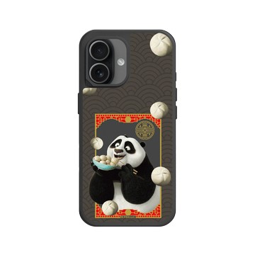 iPhone 17 SolidX 黑 - Kung Fu Panda - 阿波吃包子