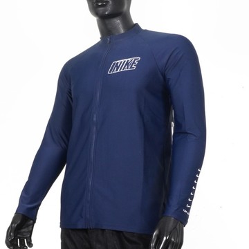 Nike Essential 男 防曬衣 外套 快速排水 防紫外線 UPF40 藍 [NESSE556-440]