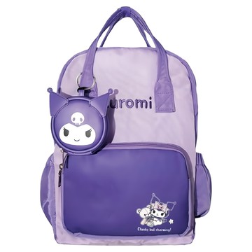 Sanrio 三麗鷗 顏值輕便休閒書包  30 x 39 x 16cm  酷洛米紫色