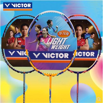 新款VICTOR威克多勝利羽毛球拍TK-15L TK15碳素纖維專業進攻單拍