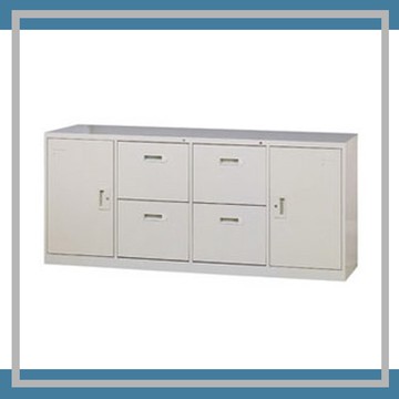 『商款熱銷款』【辦公家具】A-6204D 四抽二門 6尺隔間櫃 卷宗櫃 櫃子 檔案 收納 內務 休息室