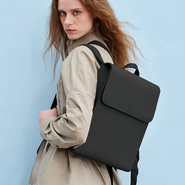 Gaston Luga Splash ID Backpack 14 吋防水後背包 - 灰褐色