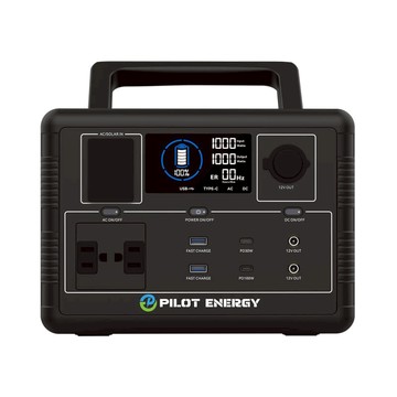 FP600A可攜式行動電源｜600W｜備用電源｜UPS 黑色