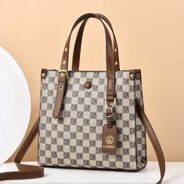 春夏托特包大容量2025新款女包斜挎百搭手提包通勤簡約大氣單肩包