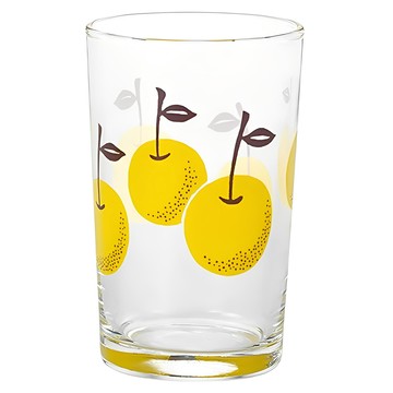 SHIMOYAMA 復古玻璃水杯 200ml  梨子  1個