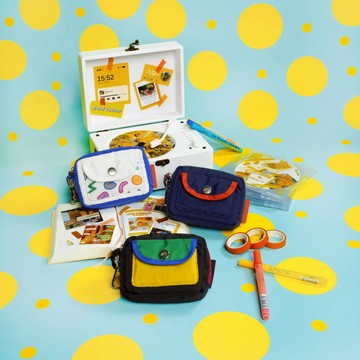 DOUGHNUT直營 零錢包 小錢包 收納包 票卡包 防潑水 素色 配件 Introvert YU