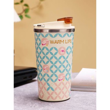 喜式手提咖啡杯陶瓷內膽保溫杯便攜隨行杯子2023年新款女水杯