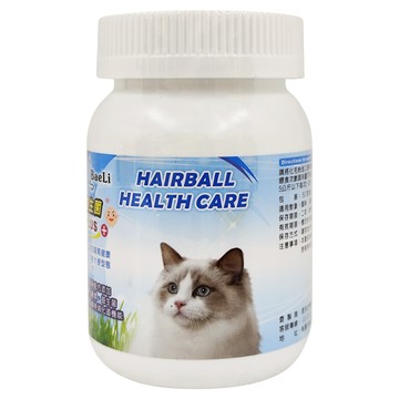 BaeLi 百粒 高纖貓草化毛粉  腸胃健康/化毛  1罐