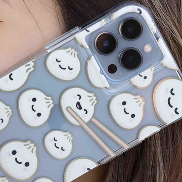 可愛小湯包 i13 系列 Print 個性防摔殼 13 Pro