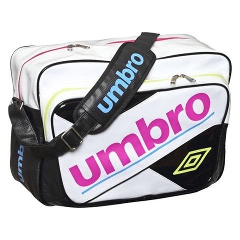 ラバスポショルダーバッグ L ホワイト×マルチ 【UMBRO|アンブロ