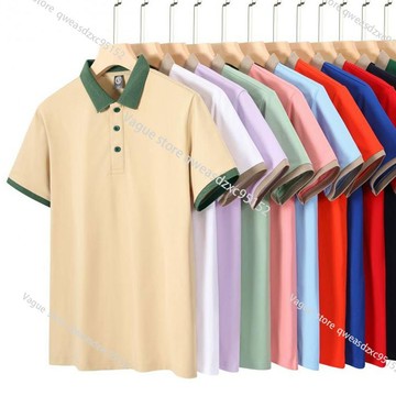 韓系拼色領polo男 男女同款工作polo衫 排汗工作服 舒適透氣休閒商務Polo 高爾夫球衣 公司團體服 客製化廟義工
