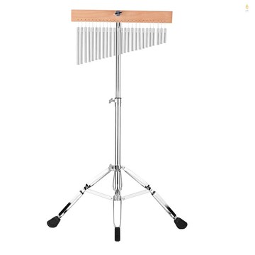 Yohi 25 鈴鐺 Barchime Barchime 酒吧鈴單排實心鋁條風鈴樂器, 帶可調節安裝架