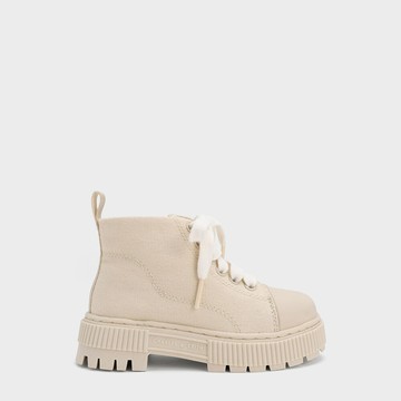 環保材質：兒童厚底短靴